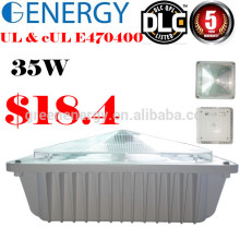 5 years warranty UL ETL DLC led canopy light fixtures 35W canopy light led high bay housing retrofit light 35w/60w